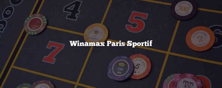 Winamax Paris Sportif