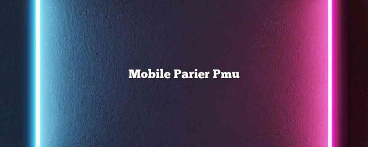 Mobile Parier Pmu