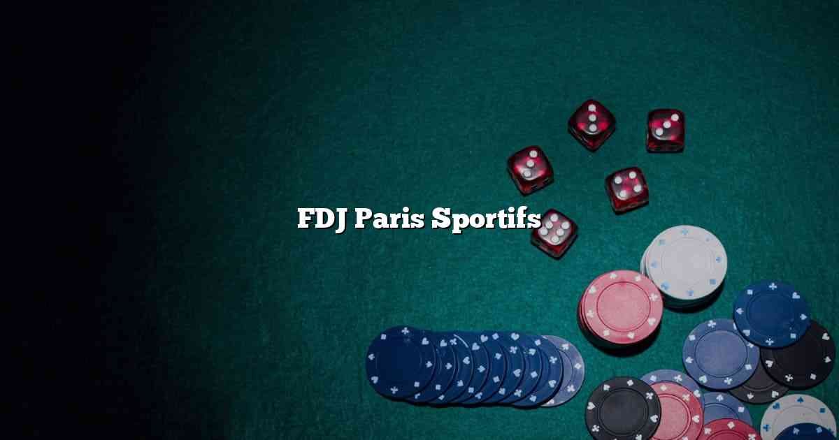 FDJ Paris Sportifs
