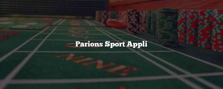 Parions Sport Appli