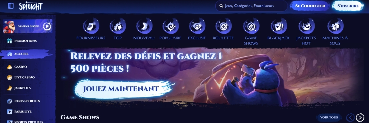 Spinight Bonus 1500€