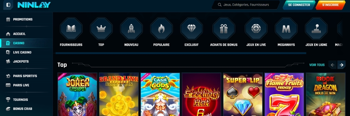 Ninlay Casino en Ligne